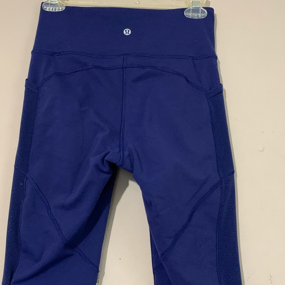 SOLD LULULEMON FIT PHYSIQUE TIGHT High Rise Mesh - Picture 6 of 10